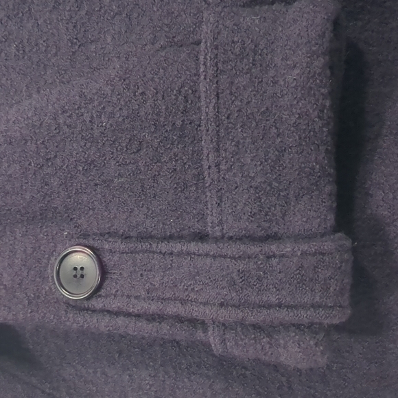 Anthropologie Folia Wool Pea Coat Size Small - Picture 6 of 6